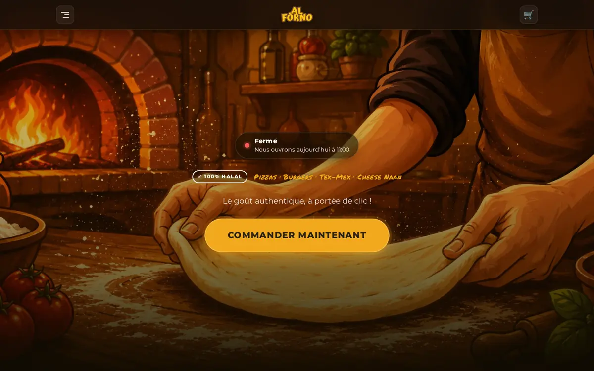 Site de commande Al Fôrno (Tremblay-en-France)